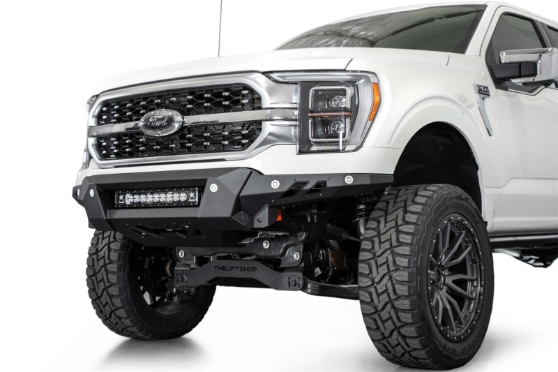 Ford F150 Bumper - Front - Addictive Desert Designs - Black Label - Hammer Black - `21-`27